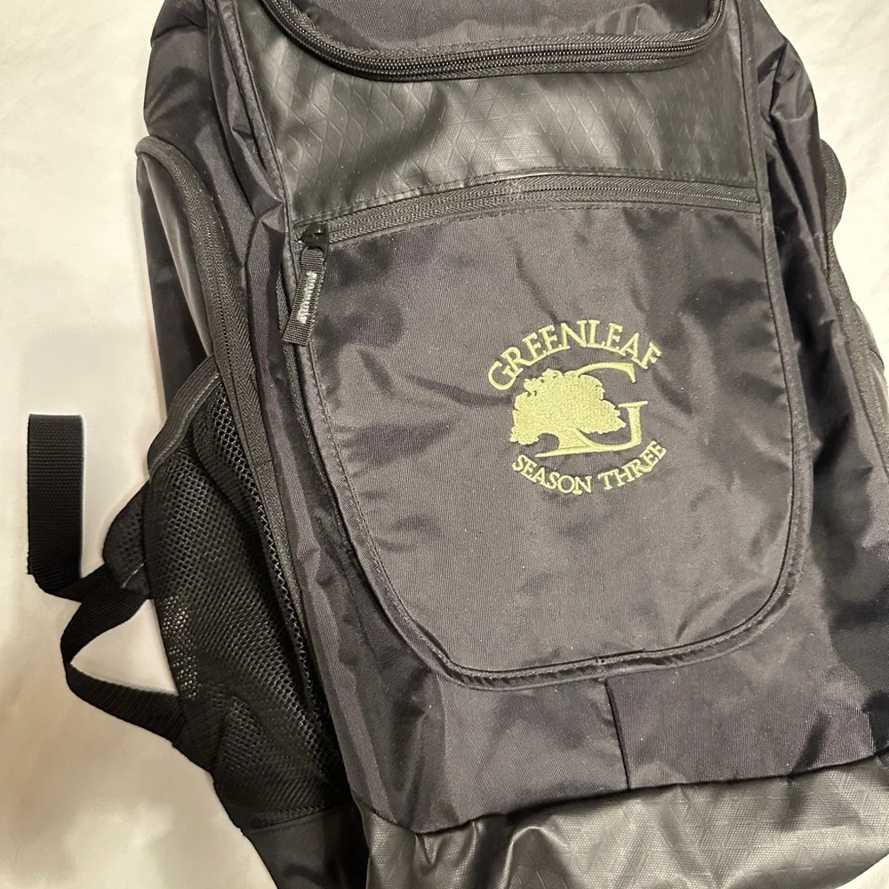 Black Backpack Greenleaf crew only gift unavailable to purchase season three